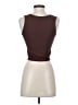 Unbranded Brown Tank Top Size S - photo 2