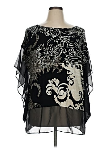 Travelers by Chico's 3/4 Sleeve Blouse (view 1)