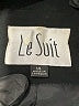 Le Suit 100% Polyester Black Blazer Size 14 - photo 6