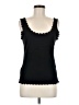 Apostrophe Black Tank Top Size M - photo 1
