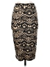 iris Print Gold Casual Skirt Size S - photo 2