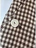 Valentino 100% Virgin Wool Houndstooth Brown Wool Pants Size 2 - photo 9
