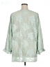 IMAN 100% Polyester Green 3/4 Sleeve Blouse Size 1X - photo 2