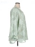 IMAN 100% Polyester Green 3/4 Sleeve Blouse Size 1X - photo 4