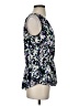 Banana Republic 100% Polyester Blue Sleeveless Blouse Size S - photo 4