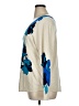 Chico's Floral Blue Pullover Sweater Size XL (3) - photo 5