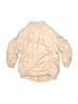 Hudson 100% Polyester Floral Tan Jacket Size 3T - photo 2