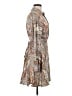 Lulus 100% Polyester Paisley Brown Casual Dress Size M - photo 4