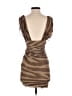 Zara Metallic Brown Cocktail Dress Size XS - photo 2