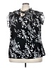 Joie De Vivre Black Sleeveless Blouse Size 3X - photo 1