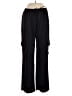 Zara 100% Polyester Black Cargo Pants Size L - photo 1