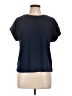 Ellen Tracy Blue Short Sleeve Top Size L - photo 1