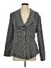 Shein Houndstooth Gray Blazer Size 12 - photo 1