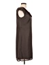Merona 100% Polyester Brown Casual Dress Size 10 - photo 4