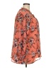 Jessica Simpson 100% Polyester Orange 3/4 Sleeve Blouse Size 2X - photo 4