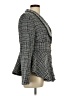 Shein Houndstooth Gray Blazer Size 12 - photo 4