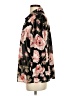 Karl Lagerfeld Paris 100% Polyester Floral Black 3/4 Sleeve Blouse Size S (estimated) - photo 5