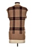 Max Studio Plaid Tan Sweater Vest Size XS - photo 2