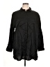 Unbranded 100% Lyocell Black 3/4 Sleeve Button-Down Shirt Size XL - photo 1