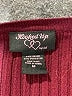 Hooked Up by IOT Burgundy Pullover Sweater Size M - photo 7