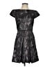 Alice + Olivia Metallic Black Cocktail Dress Size XS (estimated) - photo 1