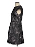Alice + Olivia Metallic Black Cocktail Dress Size XS (estimated) - photo 5