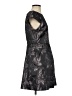 Alice + Olivia Metallic Black Cocktail Dress Size XS (estimated) - photo 4