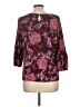 Westport Burgundy 3/4 Sleeve Blouse Size Lg Petite - photo 2