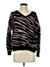 Beach Riot Animal Print Brown Pullover Sweater Size S - photo 1