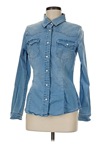 True Religion Long Sleeve Button-Down Shirt (view 1)