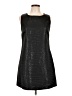 Forever 21 Metallic Black Cocktail Dress Size 10 - photo 1