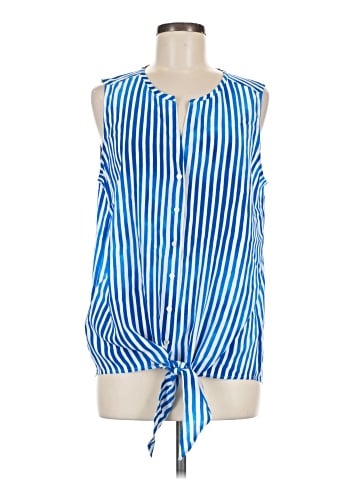 Tommy Bahama Sleeveless Silk Top (view 1)
