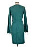 Manydress 100% Polyester Solid Teal Cocktail Dress Size L - photo 2