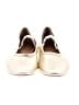 Seychelles Metallic Ivory Flats Size 7 - photo 2