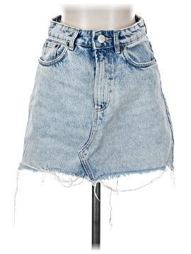Zara Denim Skirt (view 1)