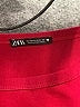 Zara Pink Red Short Sleeve Turtleneck Size M - photo 7
