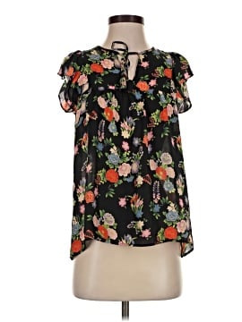 Nieves Lavi Short Sleeve Silk Top (view 1)