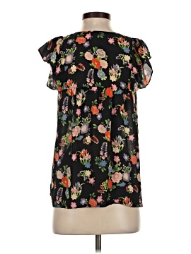Nieves Lavi Short Sleeve Silk Top (view 2)