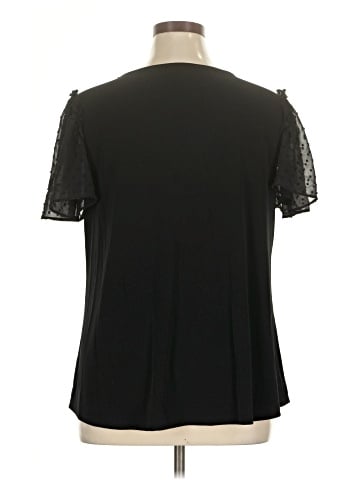 Adrianna Papell Short Sleeve T-Shirt (view 2)