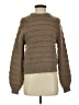 Pieces Tweed Brown Pullover Sweater Size XS - photo 1