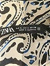 Zara Silver Long Sleeve Blouse Size S - photo 7