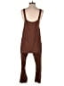 Assorted Brands Solid Brown Jumpsuit Size S - photo 2