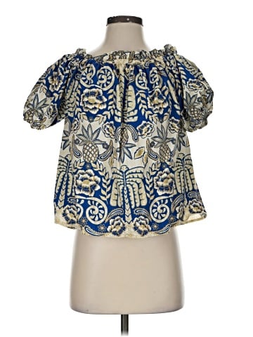 Flying Tomato Short Sleeve Blouse (view 1)