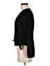 TeXTURE & THREAD Madewell Black Long Sleeve Blouse Size M - photo 5