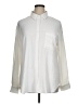 Fantaslook 100% Polyester Chevron-herringbone Ivory Long Sleeve Blouse Size XL - photo 1