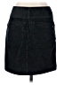 Athleta Solid Black Denim Skirt Size 2 - photo 2