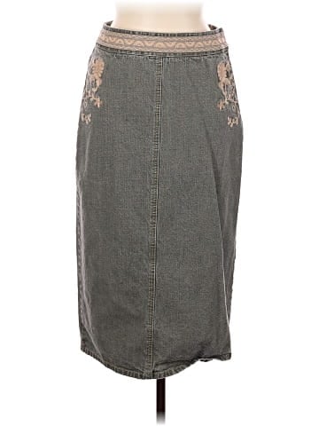 Willi Smith Denim Skirt (view 1)