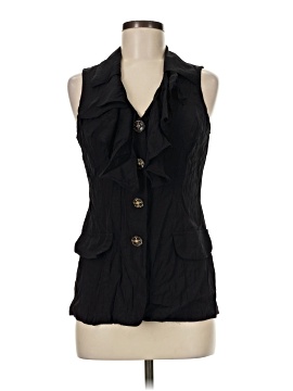 Frances Browner Sleeveless Button Down Shirt