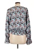 Scripted 100% Polyester Blue Long Sleeve Blouse Size L - photo 2