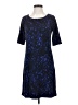 Tahari Blue Casual Dress Size 2 - photo 1